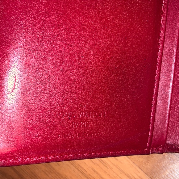 Louis Vuitton Portefeuille Viennois Red Vernis Kiss Lock Wallet with Box - Picture 8 of 16